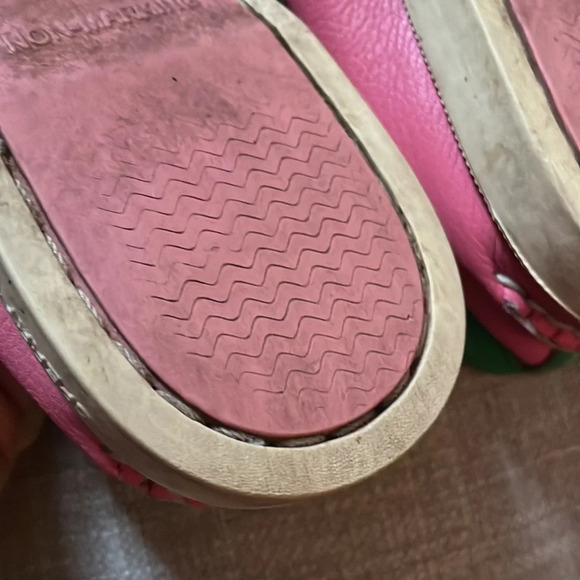 Vintage preppy sperry Top Siders 8 pink green - Picture 7 of 7